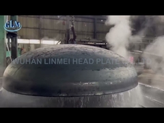 3600mm As516 Gr 70 エリプソイド ディッシュ エンド Asme エリプソイド ヘッド 油ガスのタンクの寸法