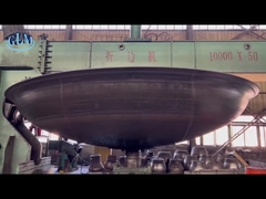 Q345r 2600mm 円筒印章型頭 圧力容器 ステンレス鋼 皿端 58mm