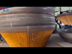 SA516 Gr70 円形タンクヘッド 双相鋼 25mmパイプキャップ ステンレス鋼皿