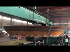 覆われた円錐形によって皿に盛られる頭部5500mmの直径