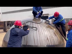 6400mmの直径SA516 GR70の半球の頭部20mm厚く