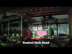 SA516 Gr70の円錐形の皿の頭部2500mmの直径