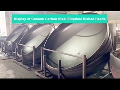 6036mmの直径18mmの厚さの炭素鋼の楕円の皿に盛られた頭部