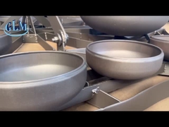 炭素鋼のステンレス鋼のチタニウムの皿の端のDIN 28011 Torisphericalの皿の頭部