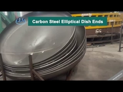 炭素鋼の円筒形皿端