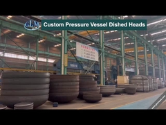 ASME スタンプ 圧力装置用 炭素鋼 円筒印章 皿蓋