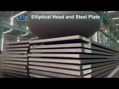 熱形と冷形 プレス式末端,炭素鋼の容器頭