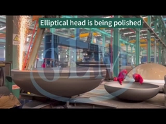 炭素鋼ディッシュタンクヘッド 楕円形鏡板