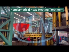 ASME ポリッシュした半球形皿頭,タンクの底