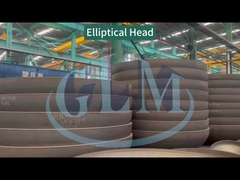 パーソナライズされたASME SA517 グレードA 円筒形皿頭 2:1 直径1300mm 厚さ30mm