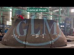 最適な貯蔵性能のための円錐形タンクヘッド