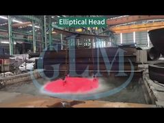 中国製のカスタマイズされた炭素鋼製端部楕円形鏡板、約10％の減肉率