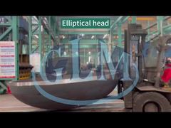 詳細：カスタマイズされた直径6000mm、厚さ20mm、2:1セミ楕円形ディッシュASMEヘッド