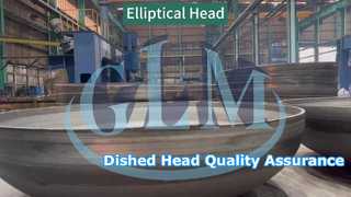 品質を保証するために、楕円形のエンドキャップの寸法を正確に測定します。