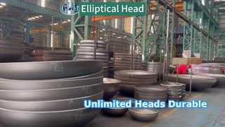 楕円形ヘッドは直径や厚さによって制限されません。