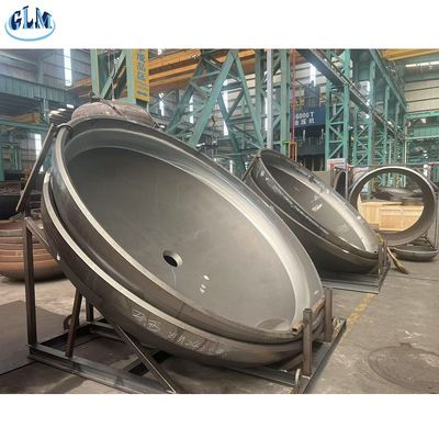 高温用途向け、±0.5mmの板厚公差と2mm～300mmの板厚を持つ鍛造楕円形鏡板