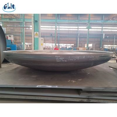 4200mm 直径 トリスフェリカル ディッシュドヘッド (圧力と溶接接続のカスタマイズ可能)