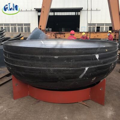 産業用途向け、ET試験およびASMEセクションVIII準拠のエッジ加工圧力容器皿頭