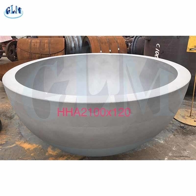HHA 2100mm 120mm 半球タンクヘッド ANSI プレッシャーボトル用皿端
