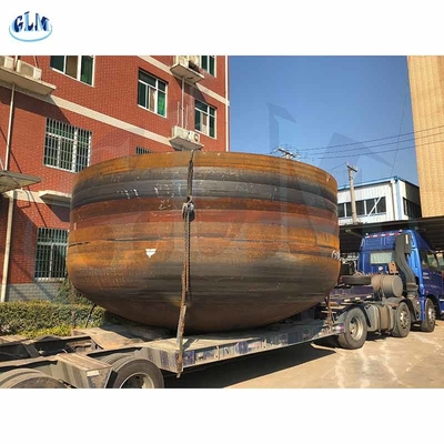 ASME SS316L 圧力容器用 円筒印章式皿頭端