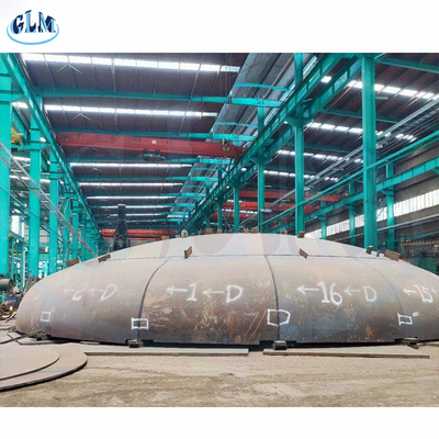11000mm 65mm 厚さ 炭素鋼 トリスフェラルヘッド クラウン 葉っぱヘッド
