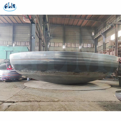 6000mm 直径 20mm 厚さ 2:1 半円形の皿 ASMEヘッド