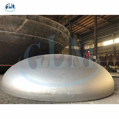 2mm 200mm ASME 圧力容器 皿端 Ms 皿端 円筒形