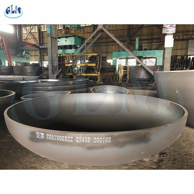 Q345R 1800mm 直径 300mm 厚さ 圧力容器 皿頭 皿端 製造