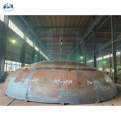 Q235B SS304 800mm 半球型タンクヘッド 鋼半球を形成する