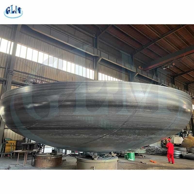 3000mm 直径 6mm 思考 円筒型ヘッド エンドキャップ タンクヘッド 圧力容器