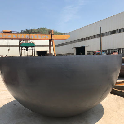 高温および化学物料の貯蔵用途のための,磨いた表面半球型タンクヘッド