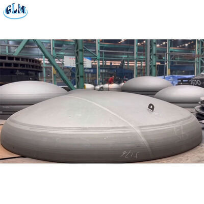 圧力容器用ホットプレス加工済み 4200mm 直径 14mm 厚さ トリスフェリカル皿頭