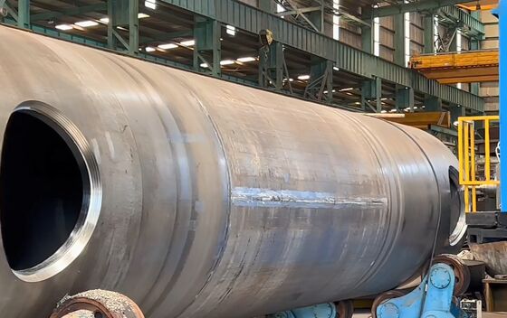 適正な性能のために熱圧と砂噴出で調節可能な設計圧力容器